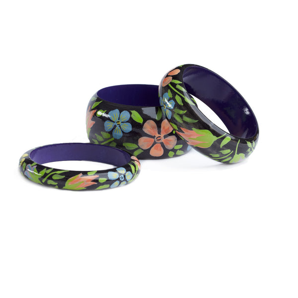 Edenham Black Bangles - India